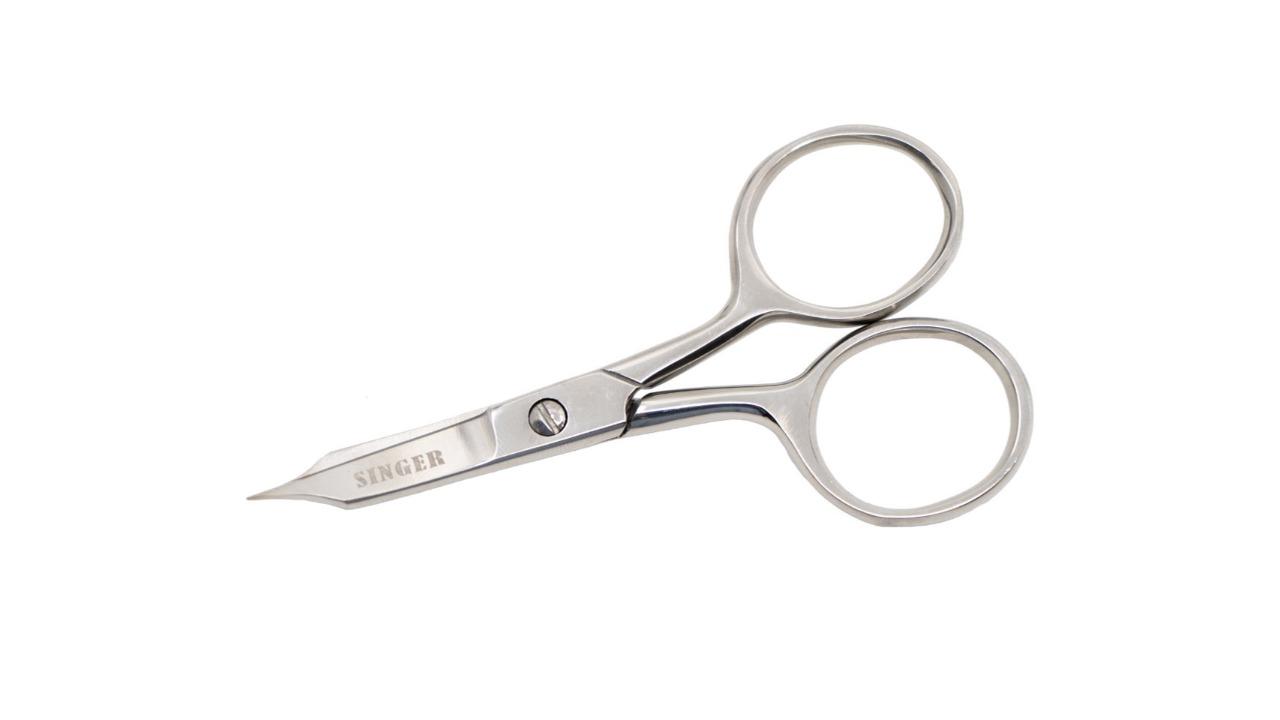 Singer 4inch Elite Curved Microtip Elite Embroidery Scissor