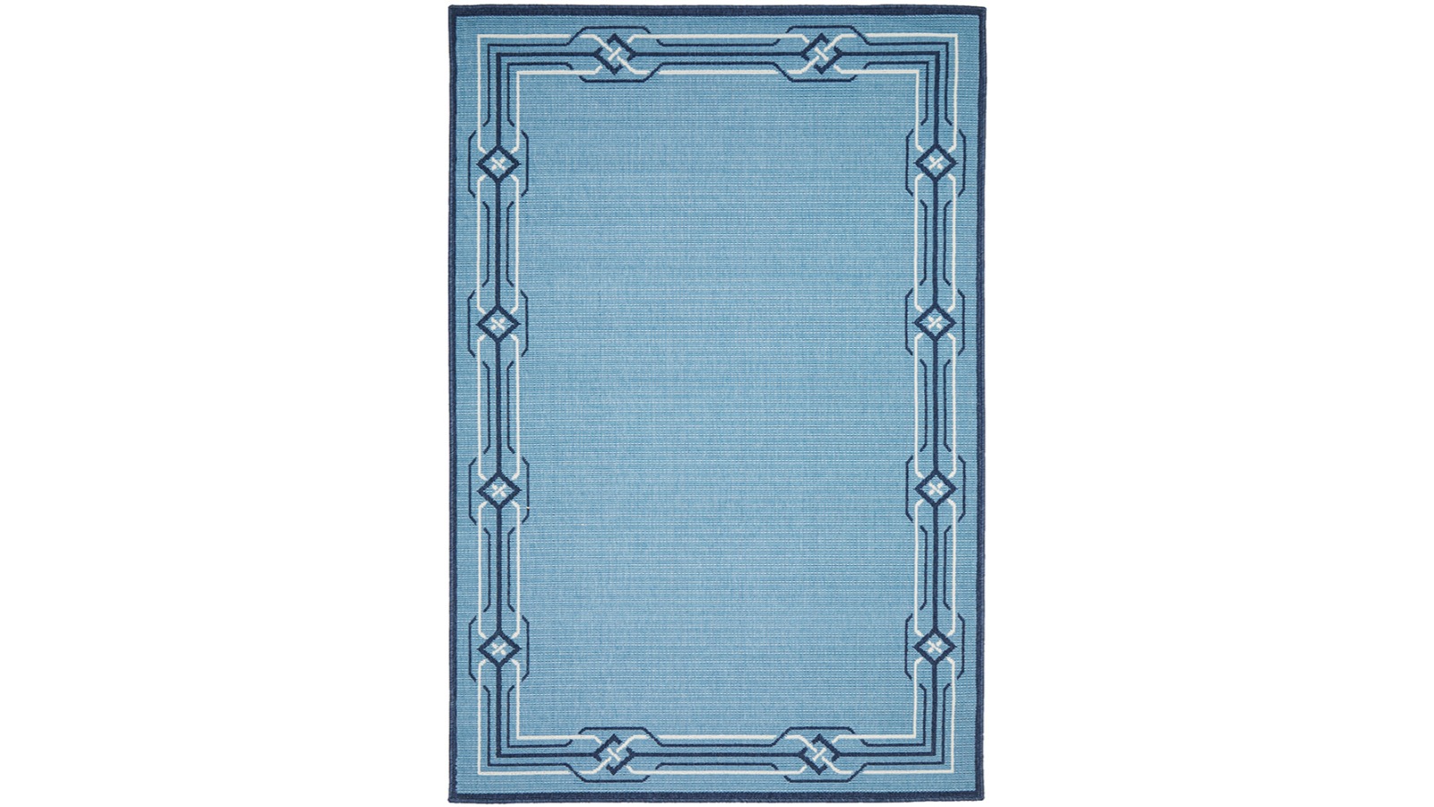 The Weave Studio Seavara 6666 Blue Outdoor Rug