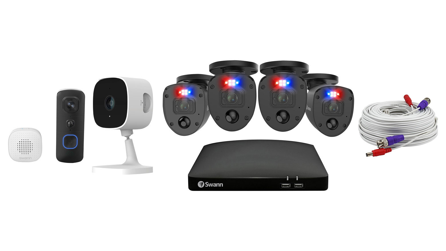 Swann Enforcer 4 Channel DVR Security System + EVO Wireless
