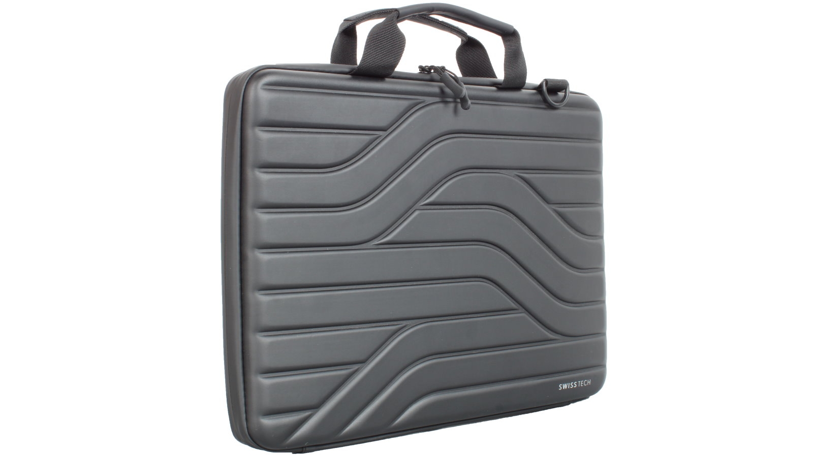 SwissTech 17inch Laptop Carry Case Black Harvey Norman