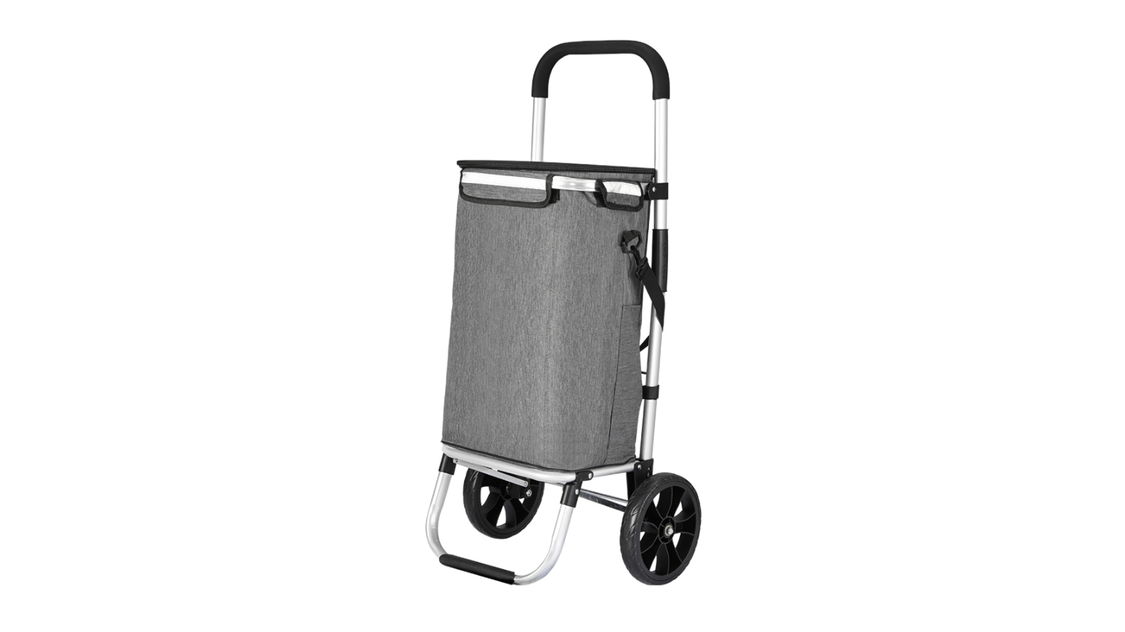 Emajin Grey Foldable Shopping Trolley - 45kg