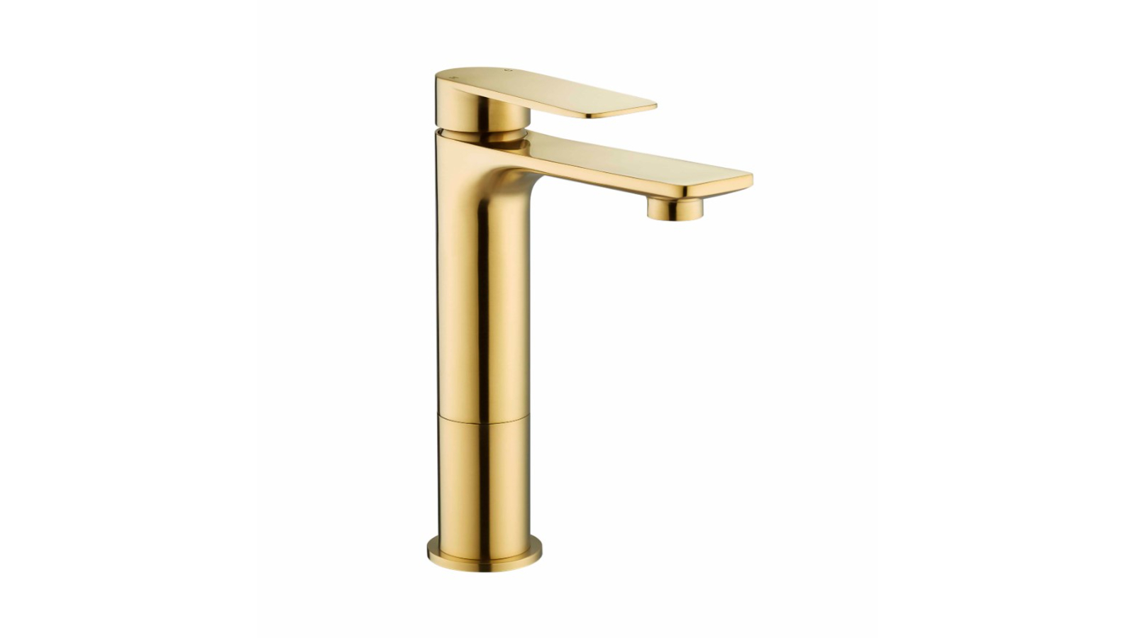 St George Concord Mid Basin Mixer - Brushed Brass