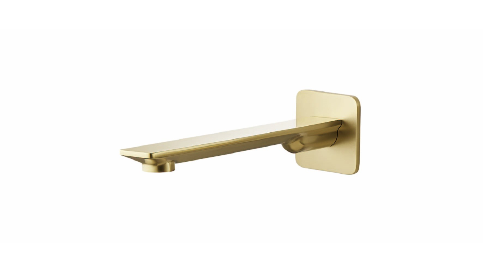 St George Concord Bath Spout - Brushed Brass