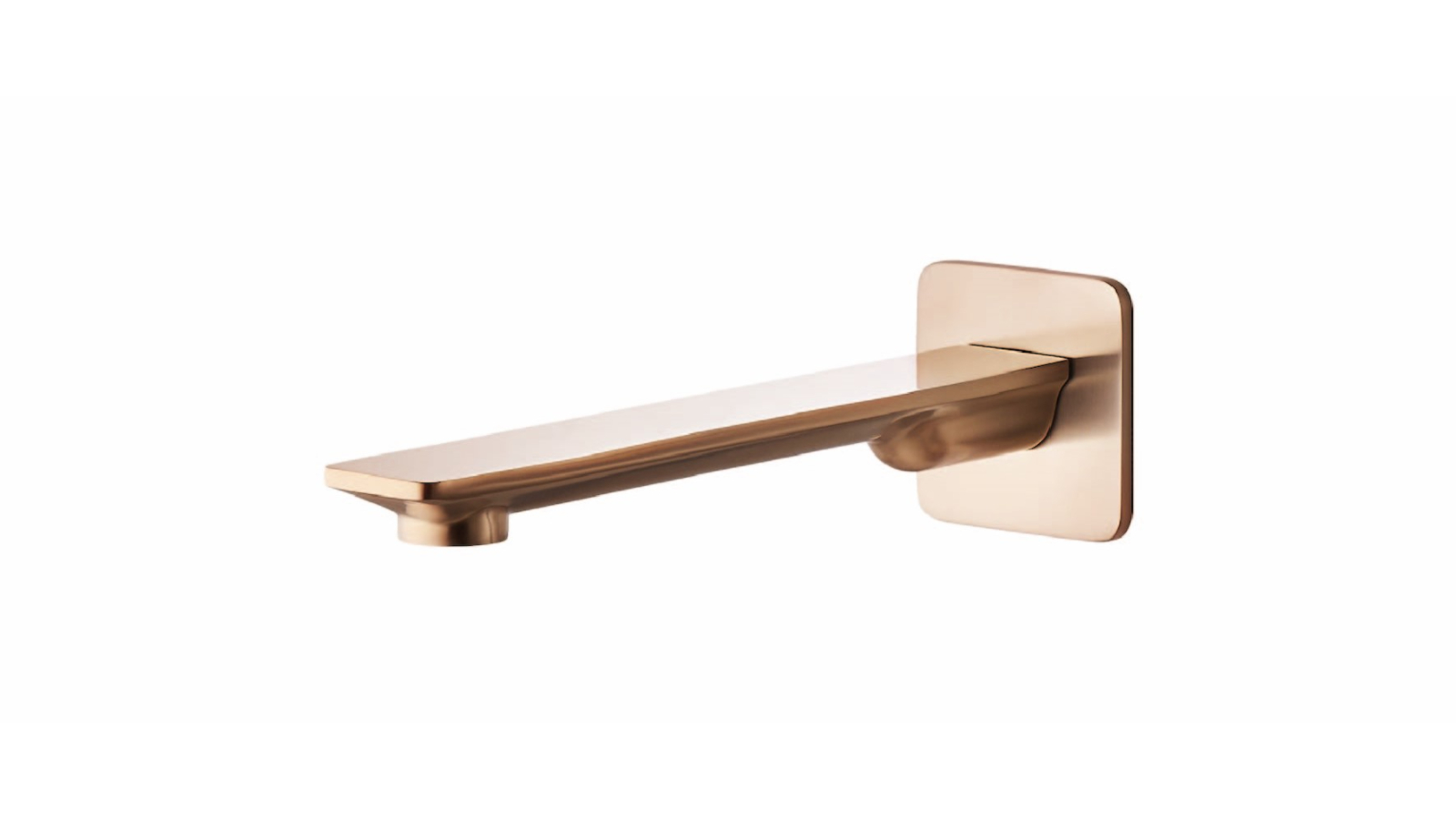 St George Concord Bath Spout - Brushed Copper