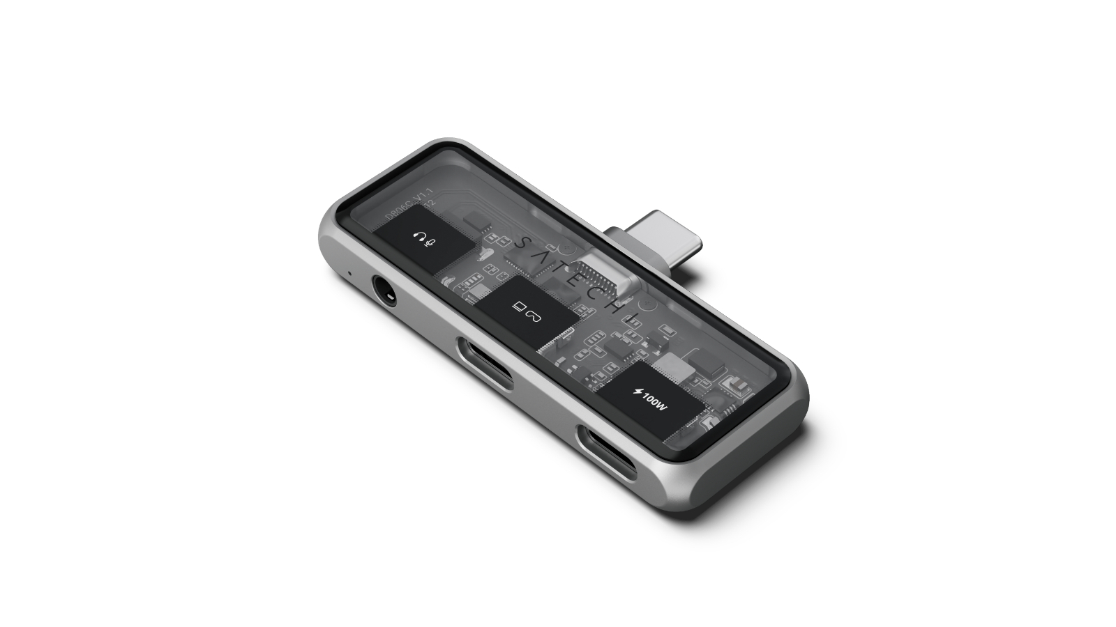Satechi Mobile XR Hub with Audio - Space Grey