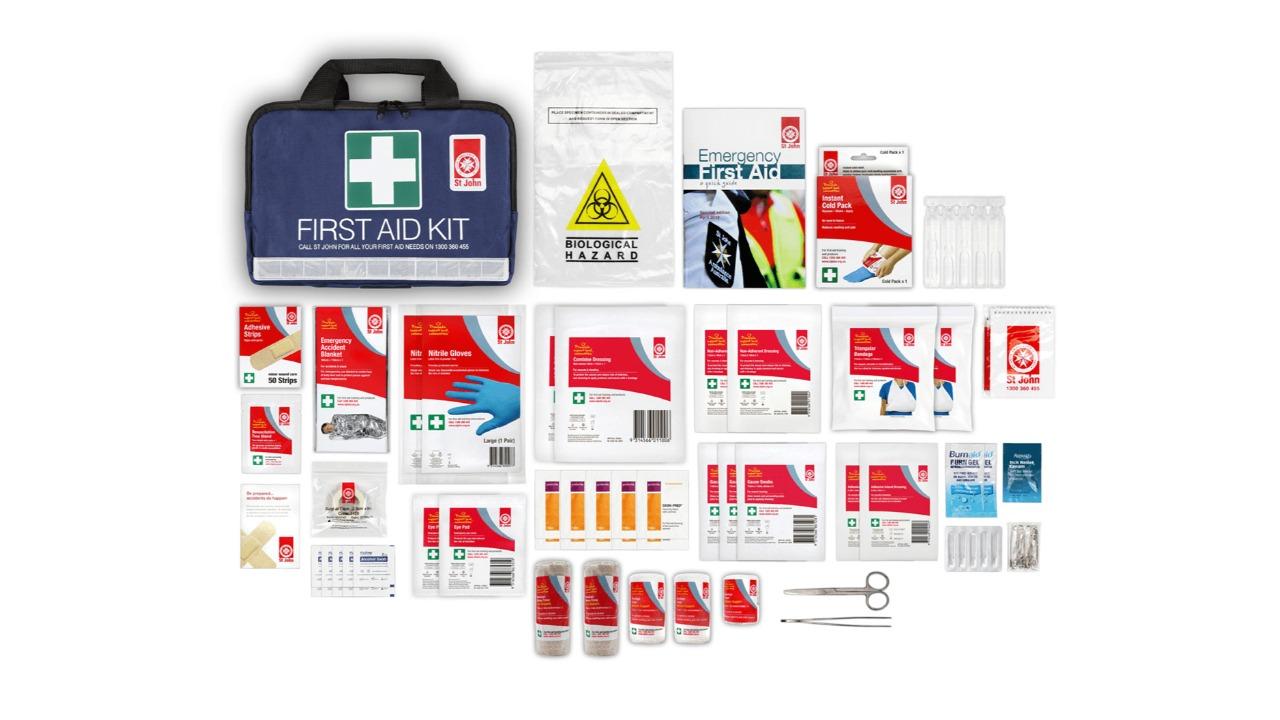 St John Ambulance Medium Leisure Family Work First Aid Kit