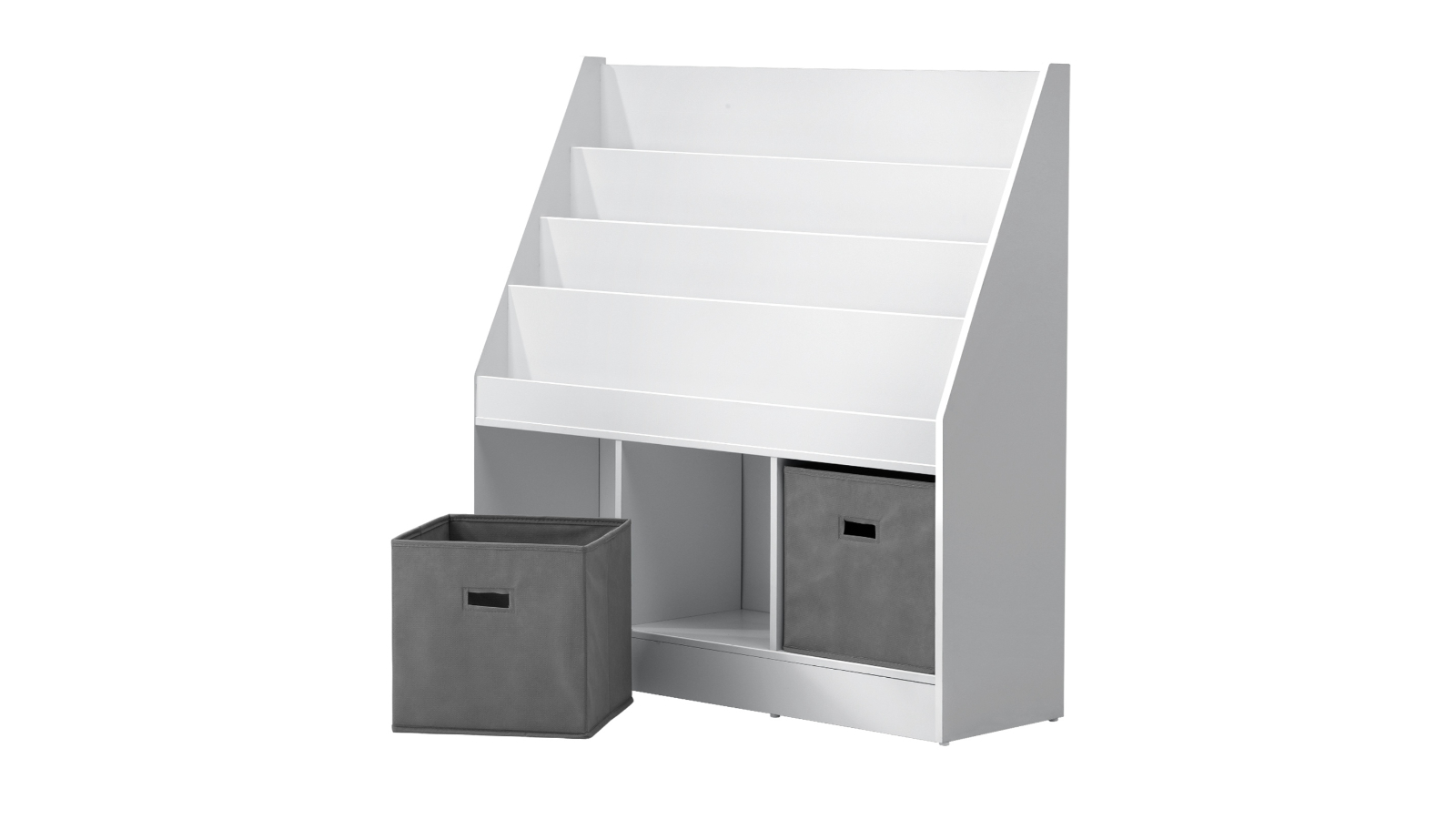 Oikiture Kids Toy Box Organiser Display Shelf Magazine Storage Rack