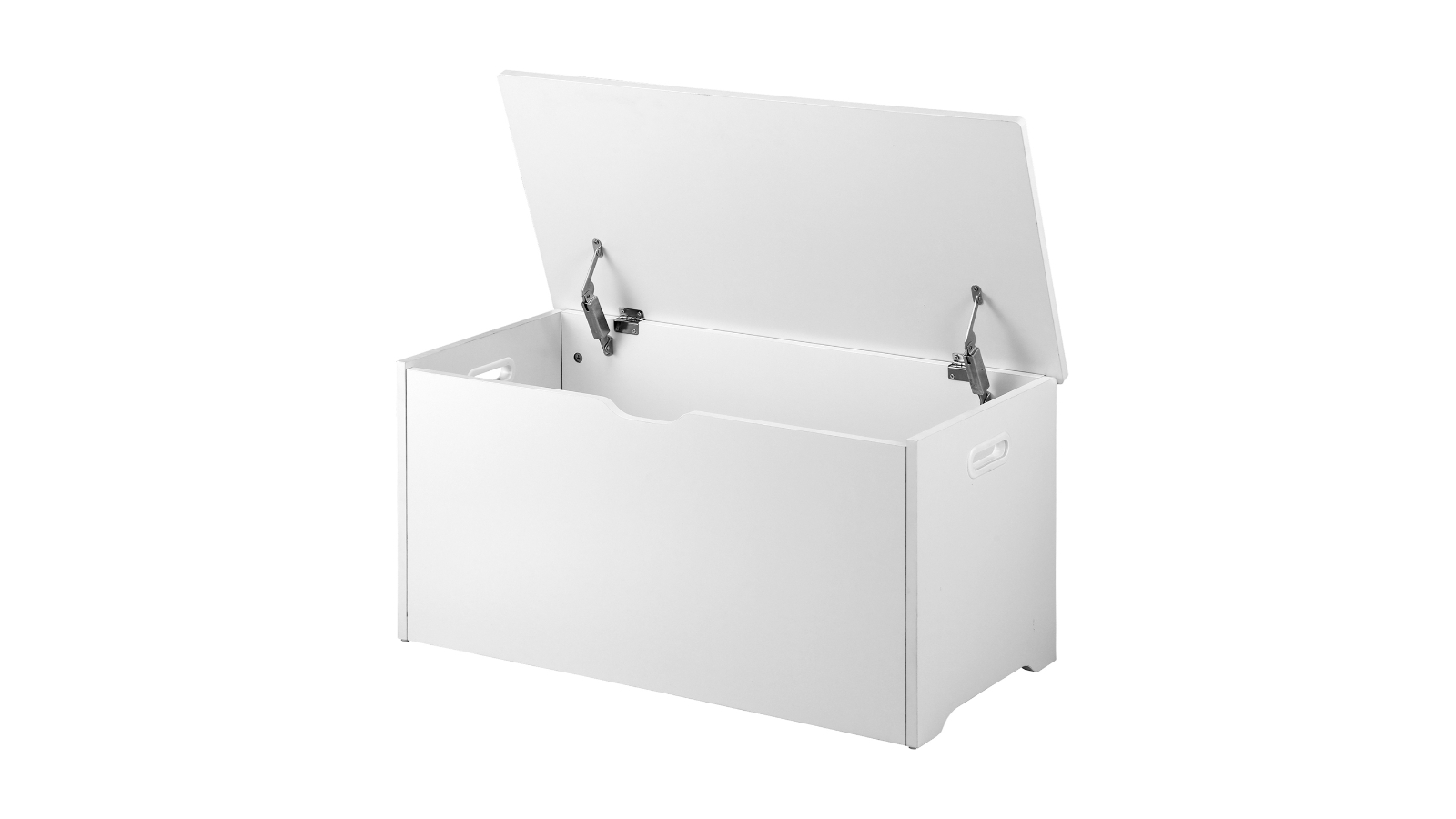 Oikiture Kid Toy Box Storage Organiser - White