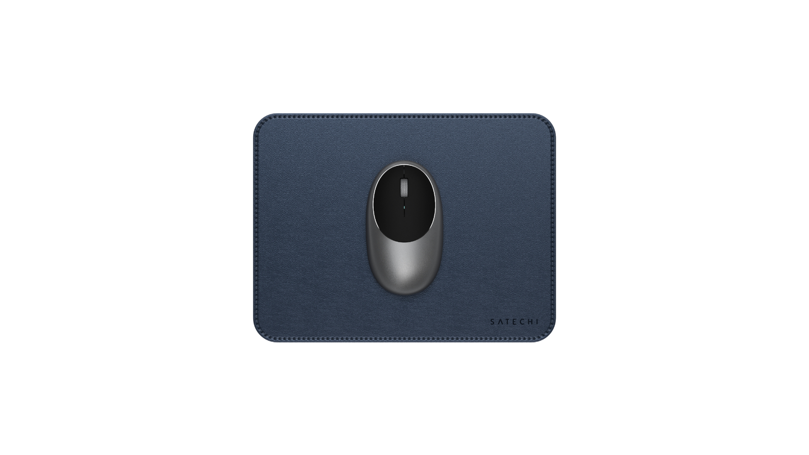 Satechi Vegan Leather Premium Mouse Pad - Navy