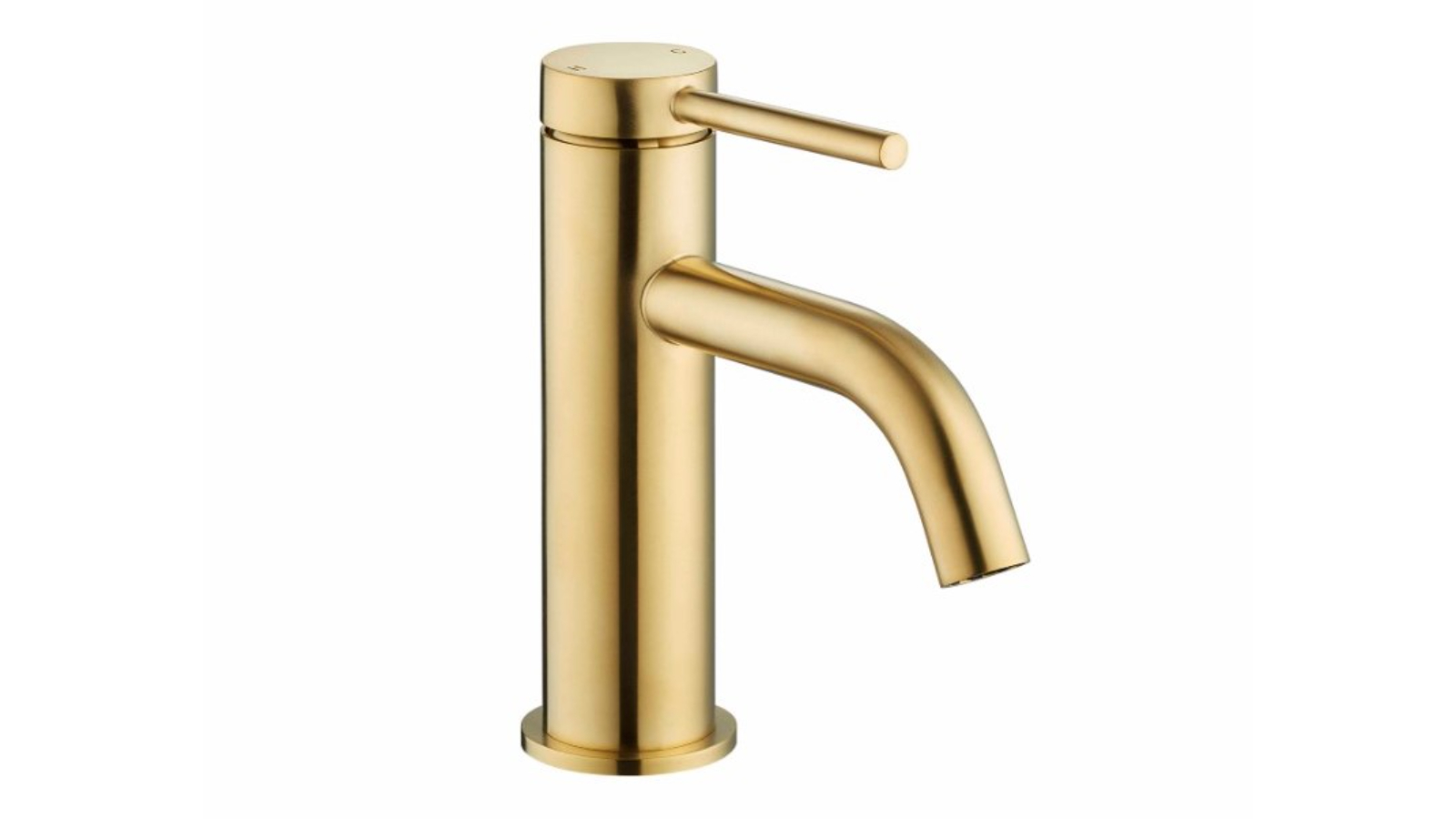 St George Newport Basin Mixer - Brushed Brass