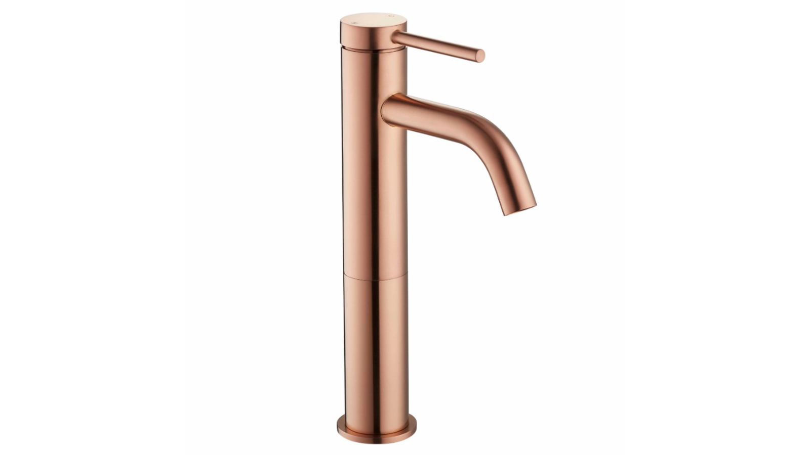 St George Newport High Basin Mixer - Brushed Copper
