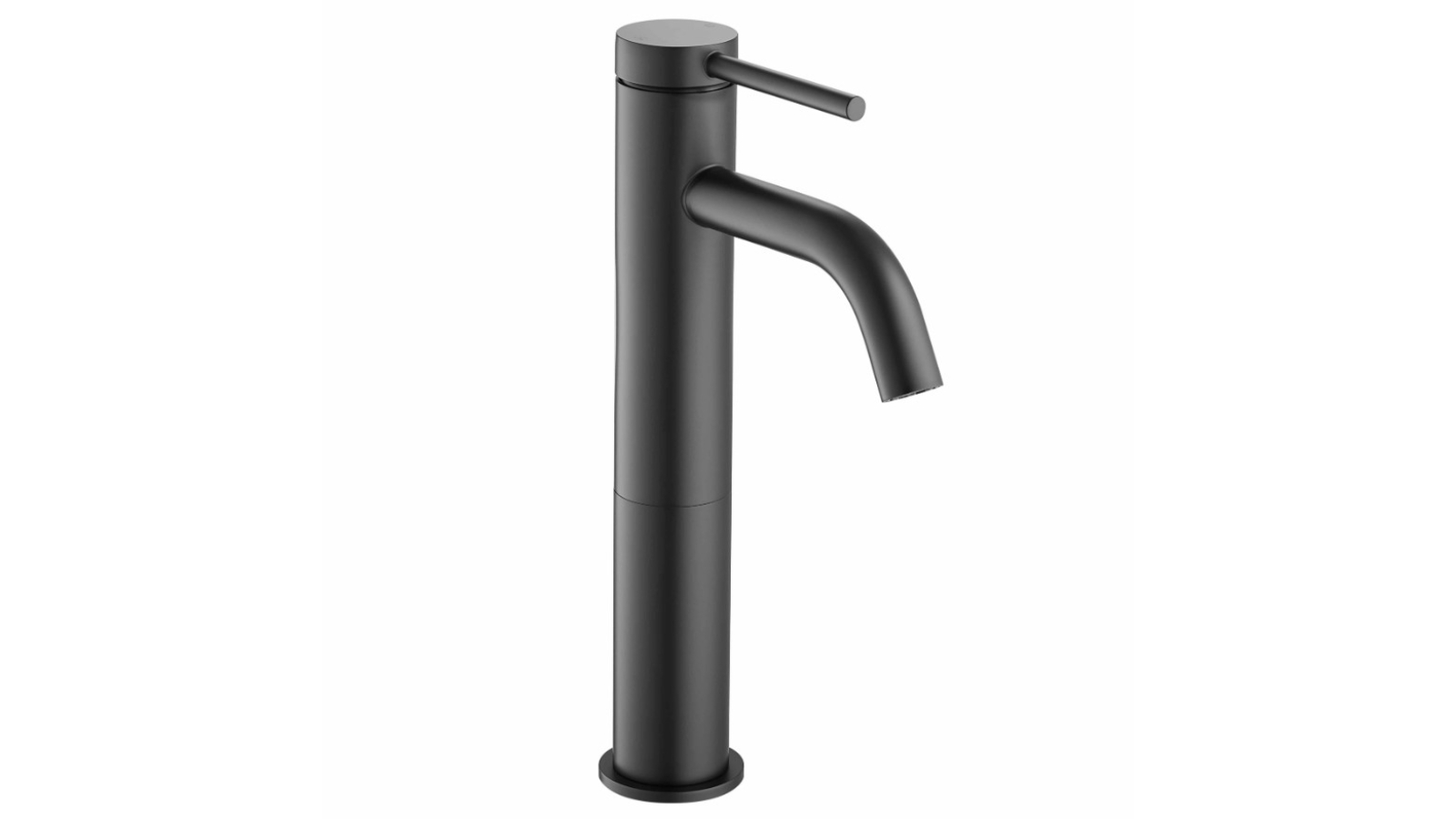 St George Newport High Basin Mixer - Matte Black 