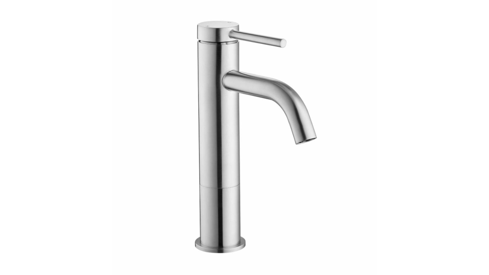 St George Newport Mid Basin Mixer - Brushed Nickel