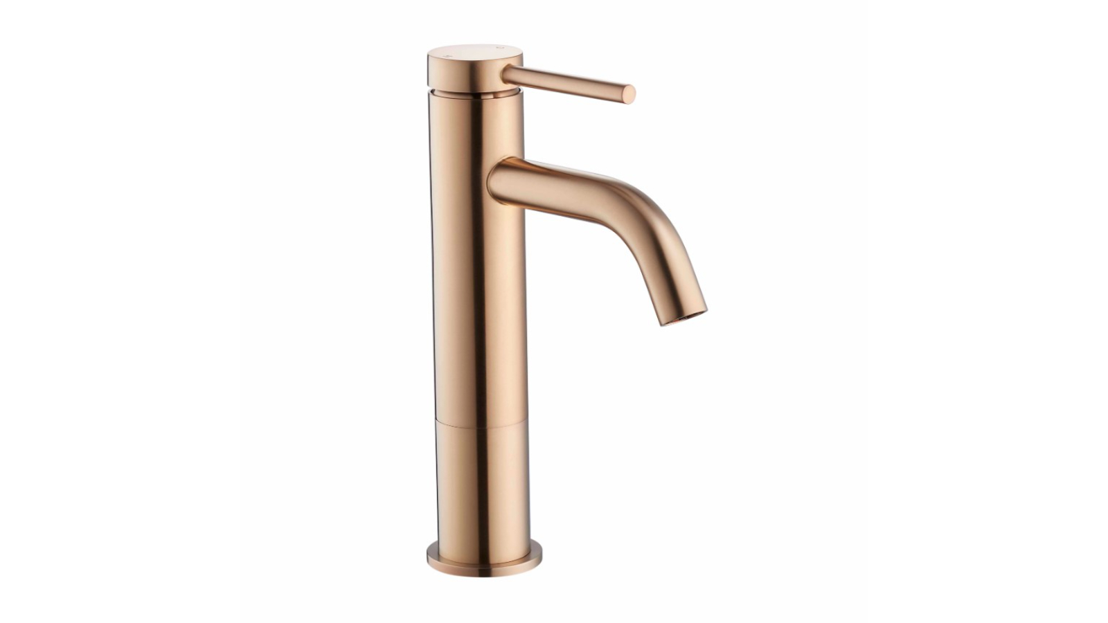 St George Newport Mid Basin Mixer - Champagne Rose Gold