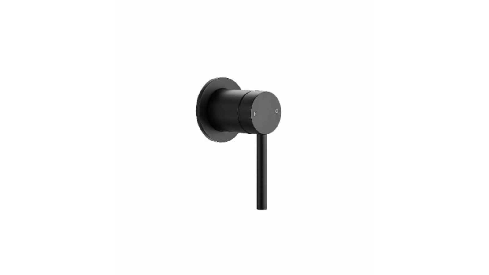 St George Newport Shower Mixer Body and Trim - Matte Black