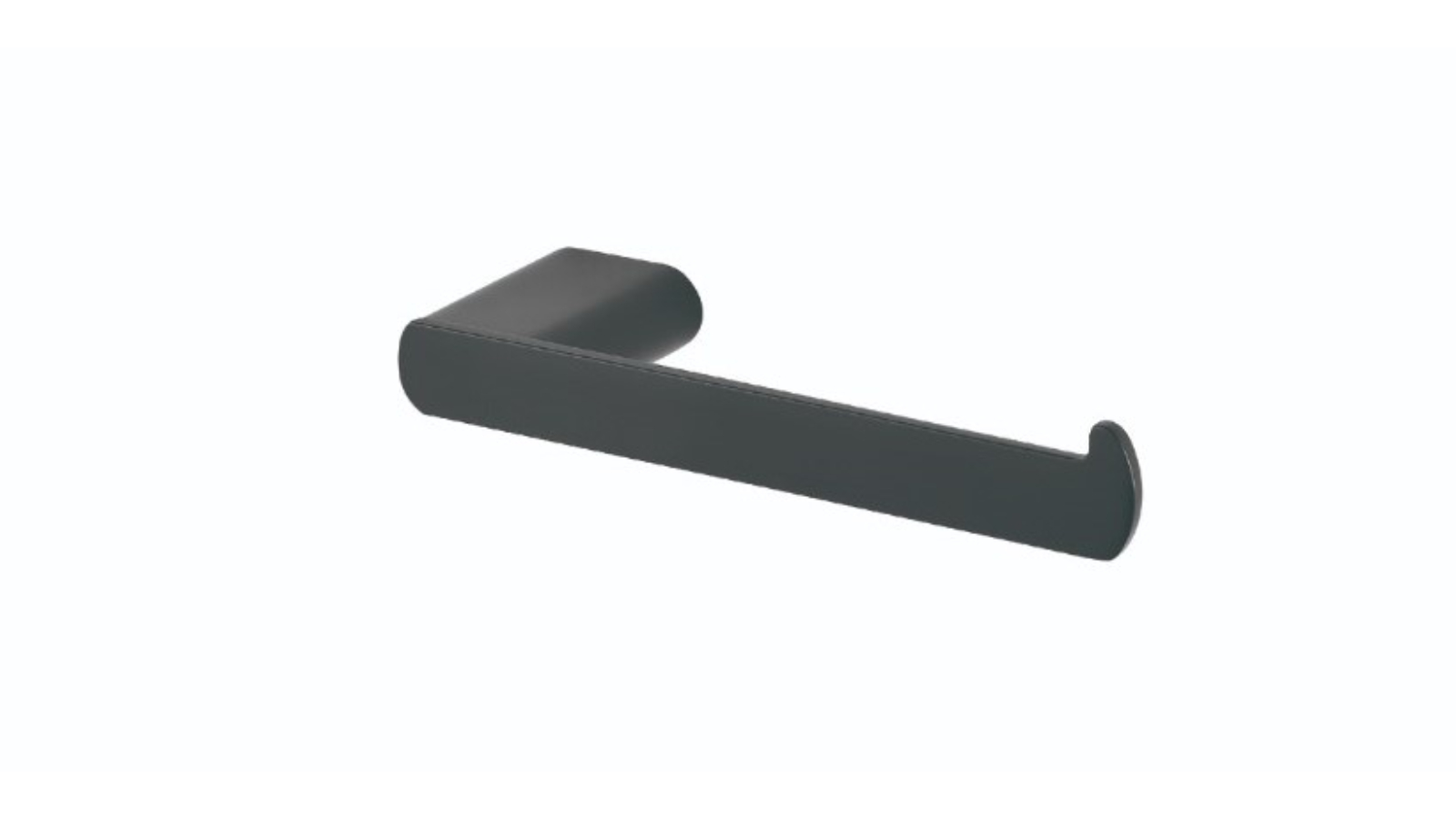 St George Edge Paper Holder - Matte Black