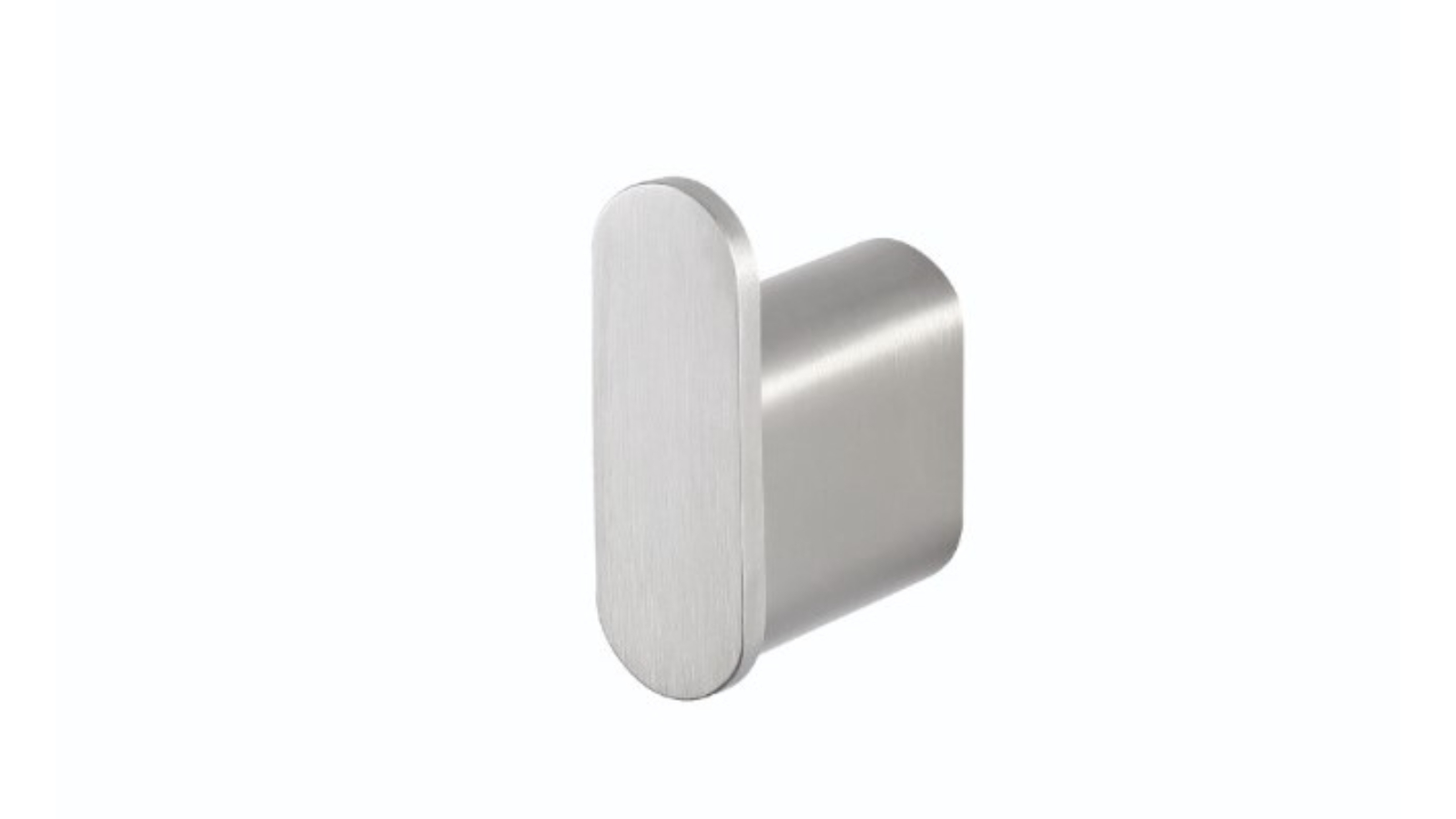 St George Edge Robe Hook - Brushed Nickel
