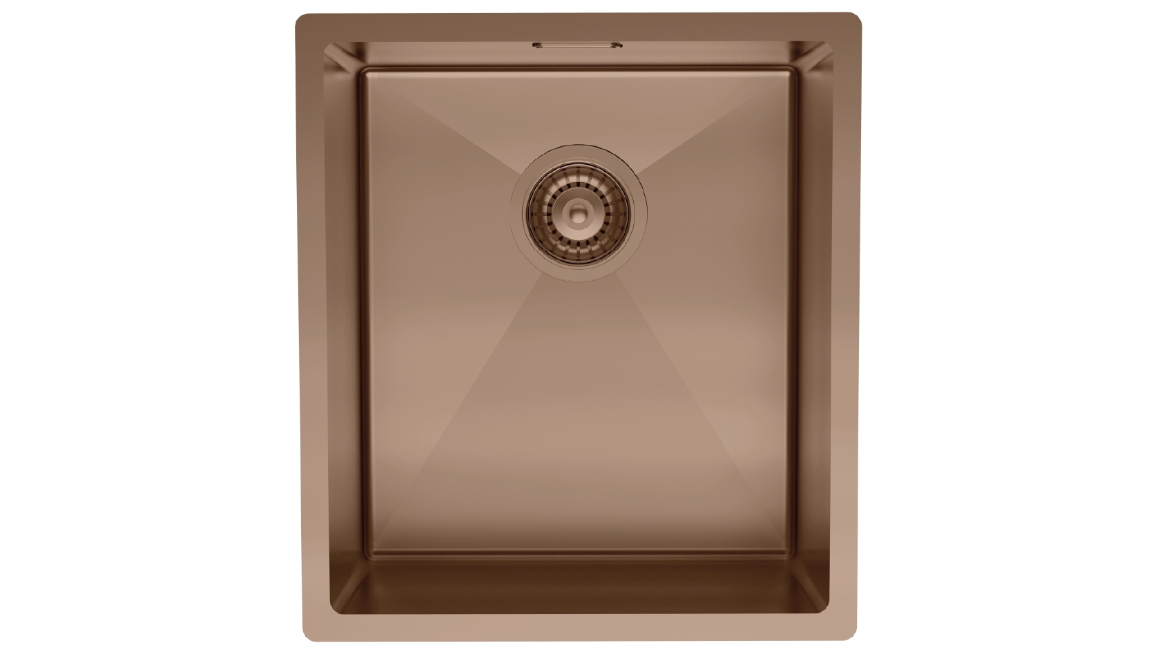 St George Bexley 400mm Single Bowl Sink - Copper