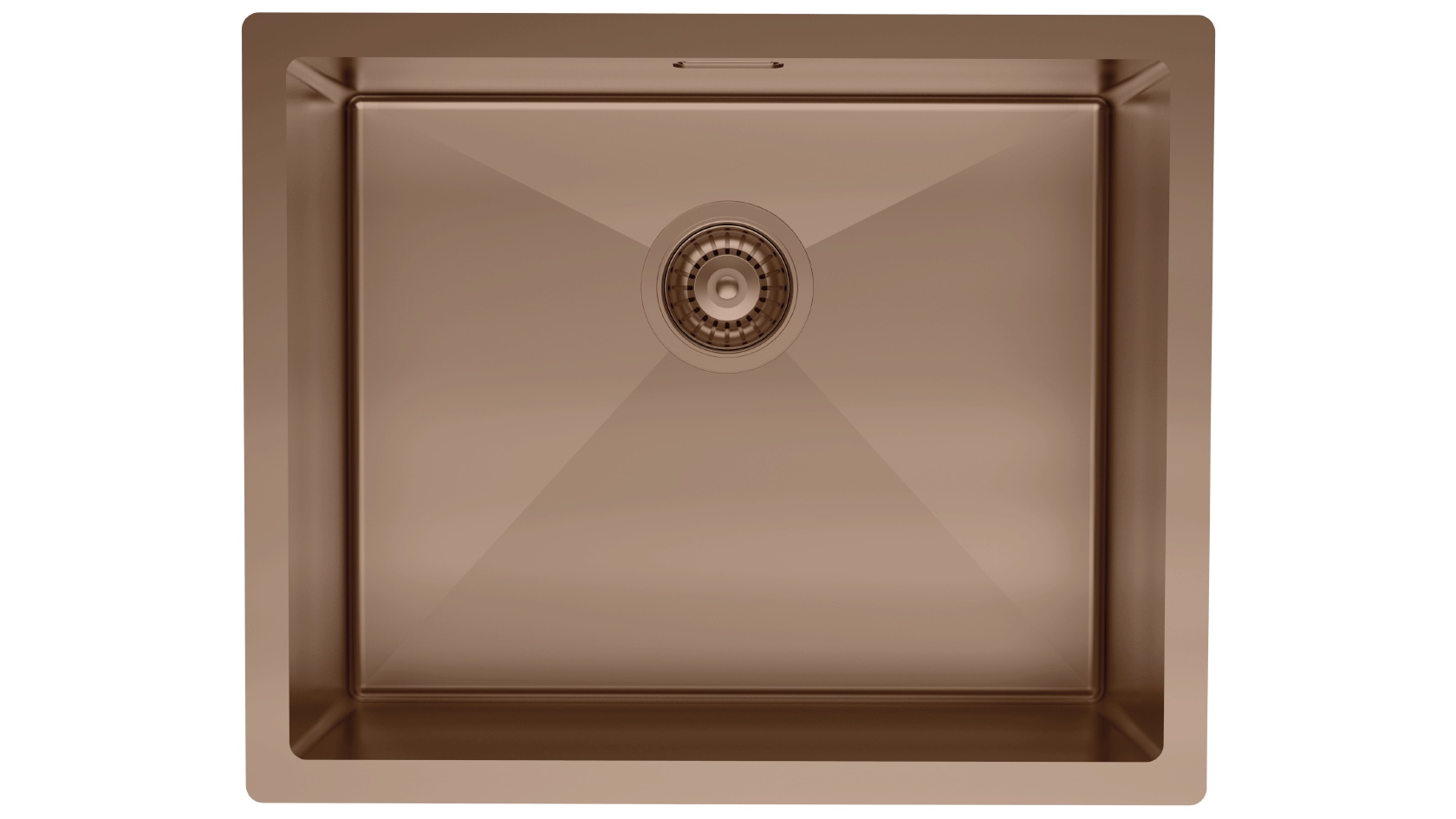 St George Bexley 550mm Single Bowl Sink - Copper