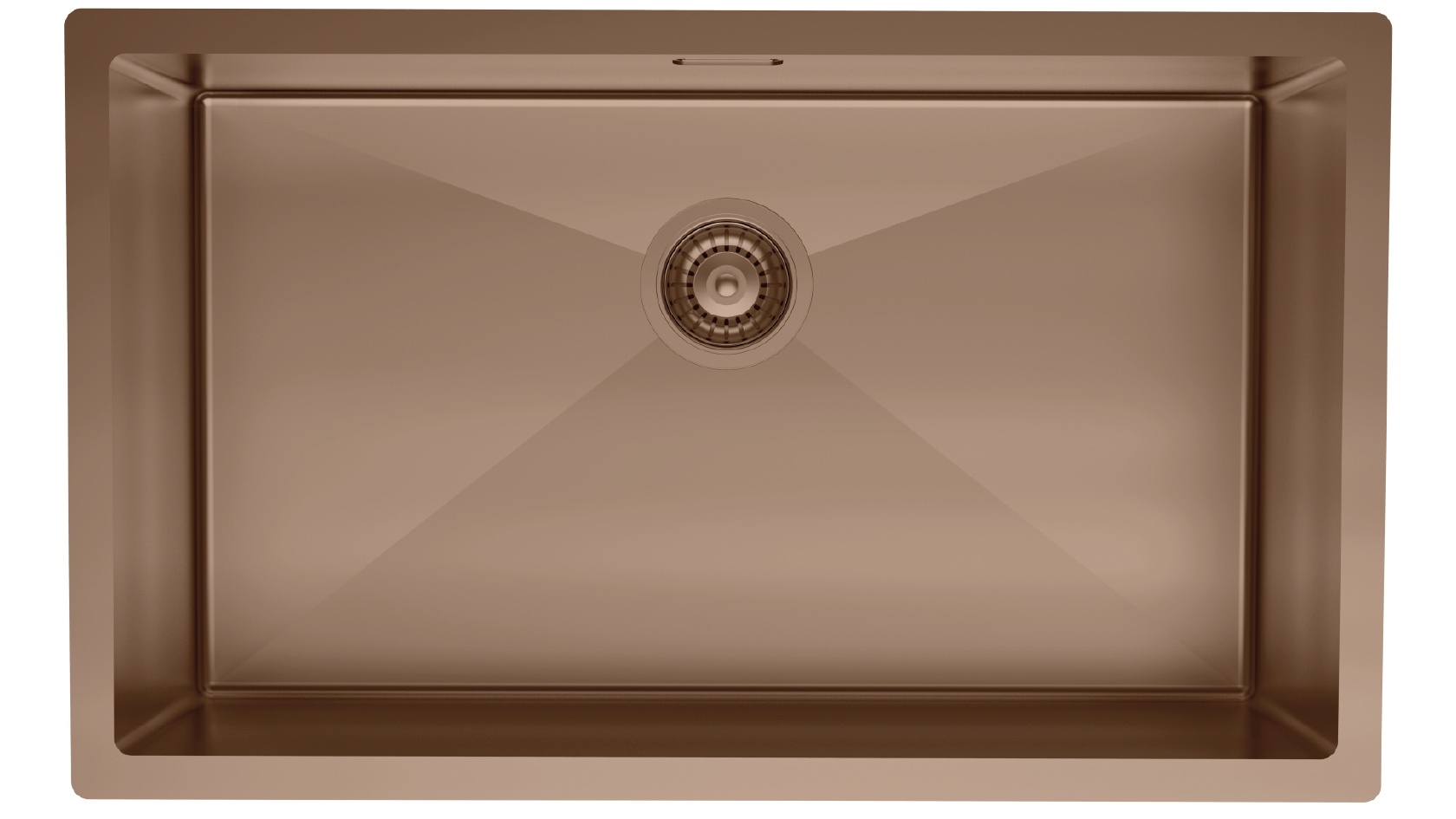 St George Bexley 750mm Single Bowl Sink - Copper