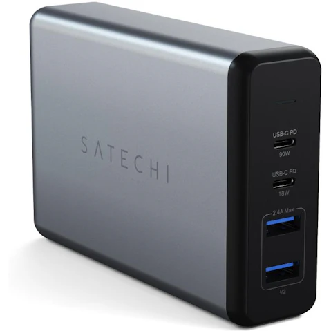 Satechi 108W Multi-Port Desktop Charger - Space Grey