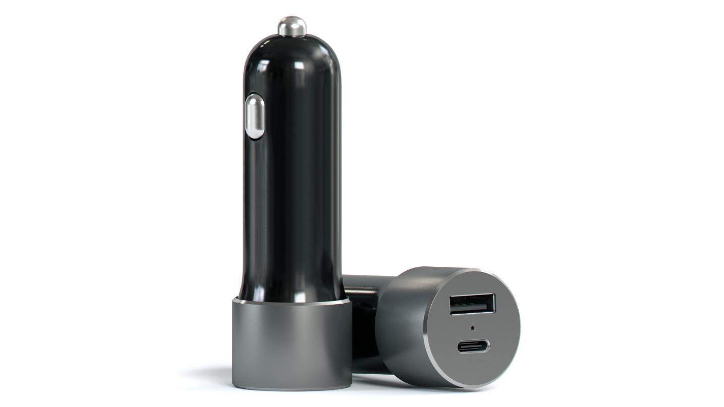 Satechi 72W USB-C PD Car Charger - Space Grey