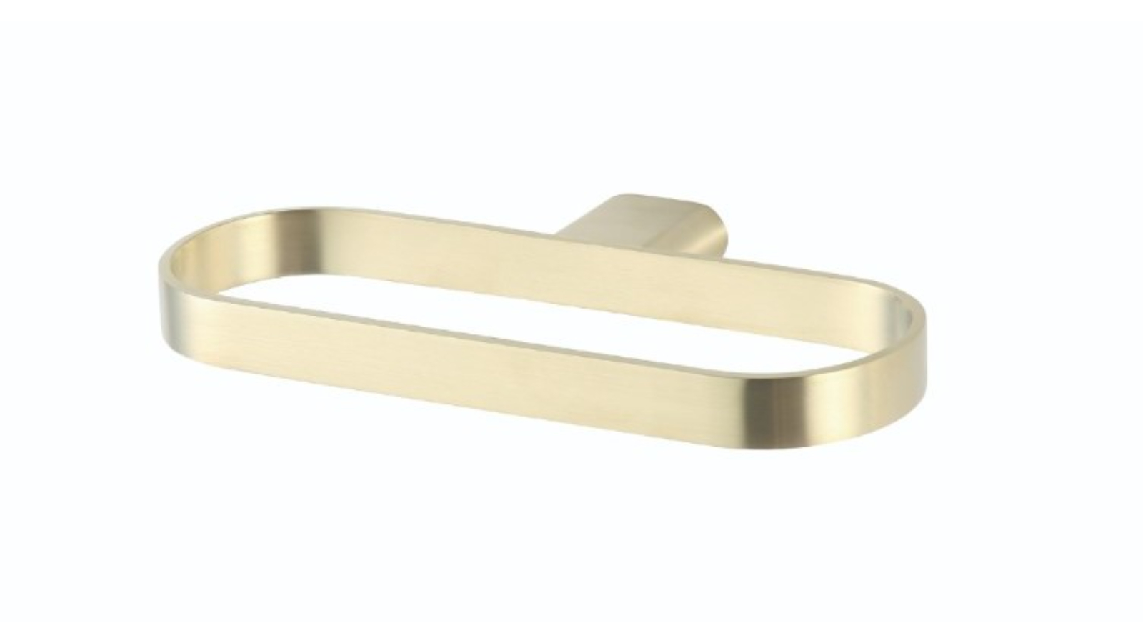 St George Edge Towel Ring - Brushed Brass