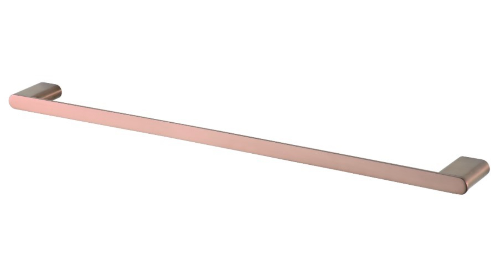 St George Edge Single Towel Rail - Champagne Gold