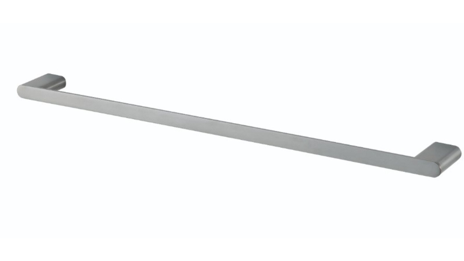 St George Edge Single Towel Rail - Gunmetal