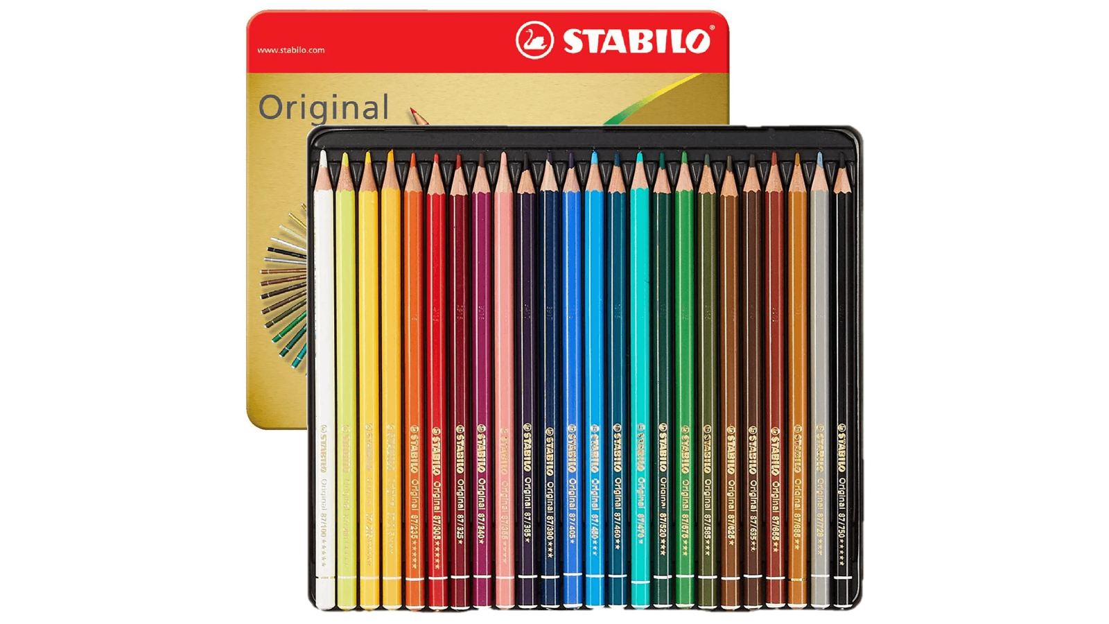 Stabilo 24 Original Colour Pencil Tin