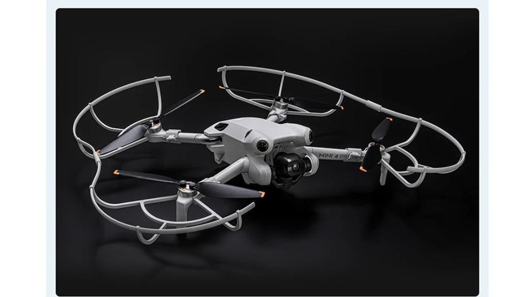 BRDRC Mini 4 Pro Propeller Guard, Quick Release Verwijderbare Propellers Protector Blade Bescherming Rekwisieten voor DJI Mini 4 Pro Accessoires