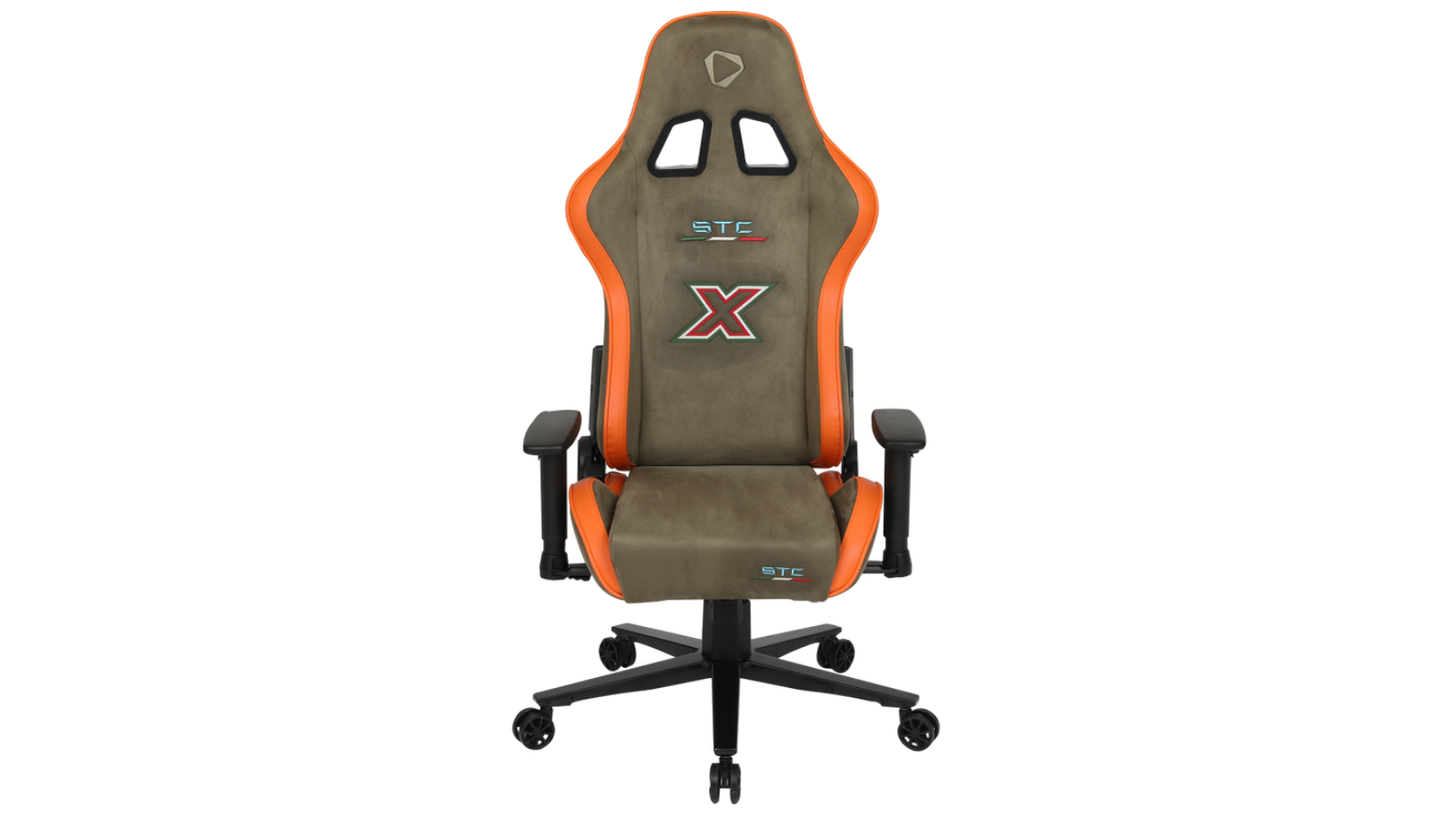 ONEX STC X Alcantara Gaming Chair - Sian Green/Orange