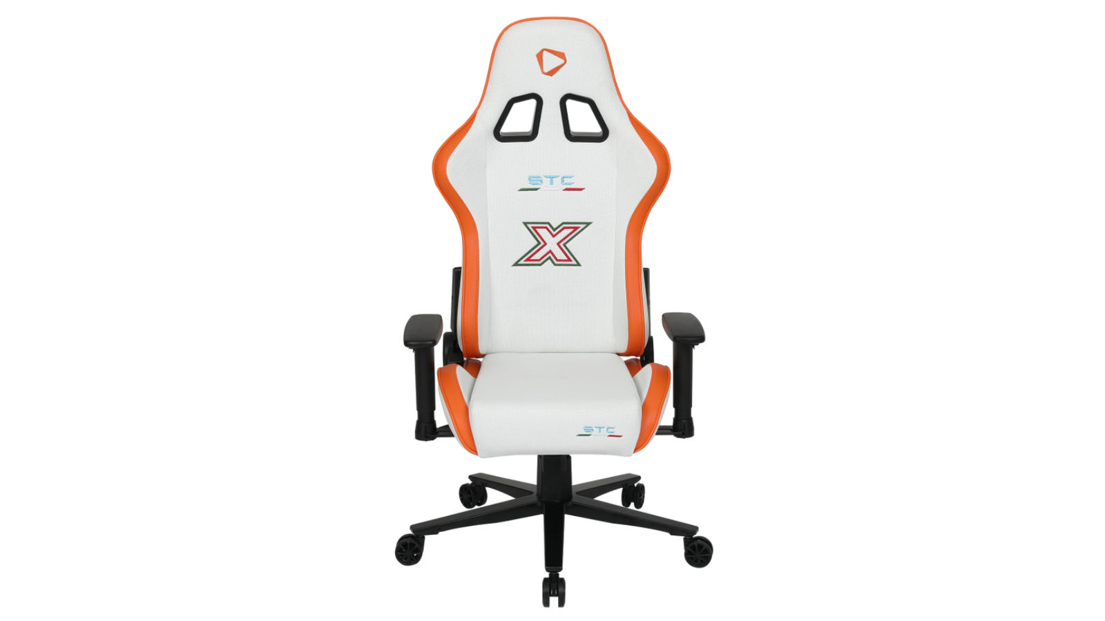 ONEX STC X Hardcore Gaming Chair - White/Orange