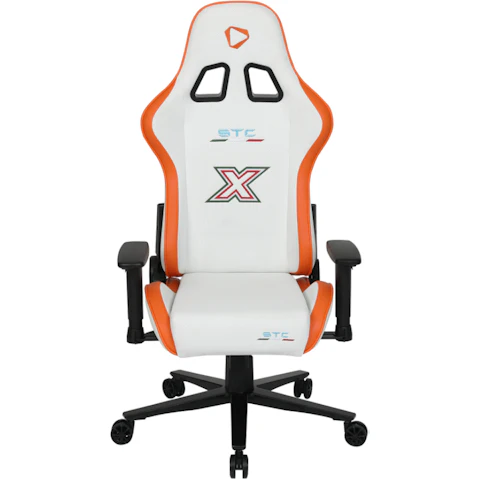 ONEX STC X Hardcore Gaming Chair - White/Orange