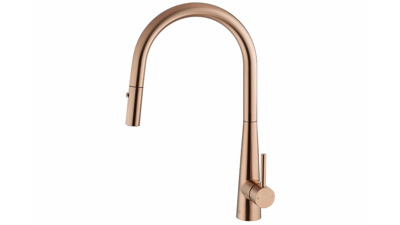 St George Concord Pull-Out Kitchen Mixer - Copper