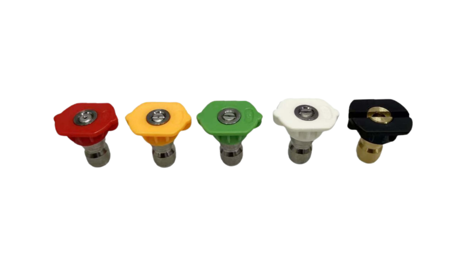 B.W. Machinery 5 Piece 040 Universal Pressure Washer Nozzles Set
