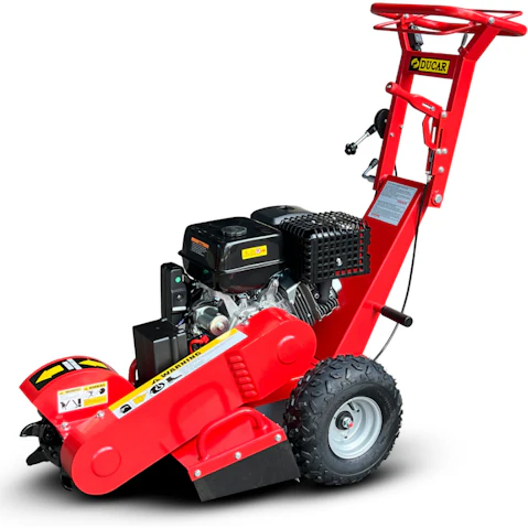 Ducar 457cc 18HP Petrol Engine Stump Grinder with Key Start and Tungsten Carbide Teeth