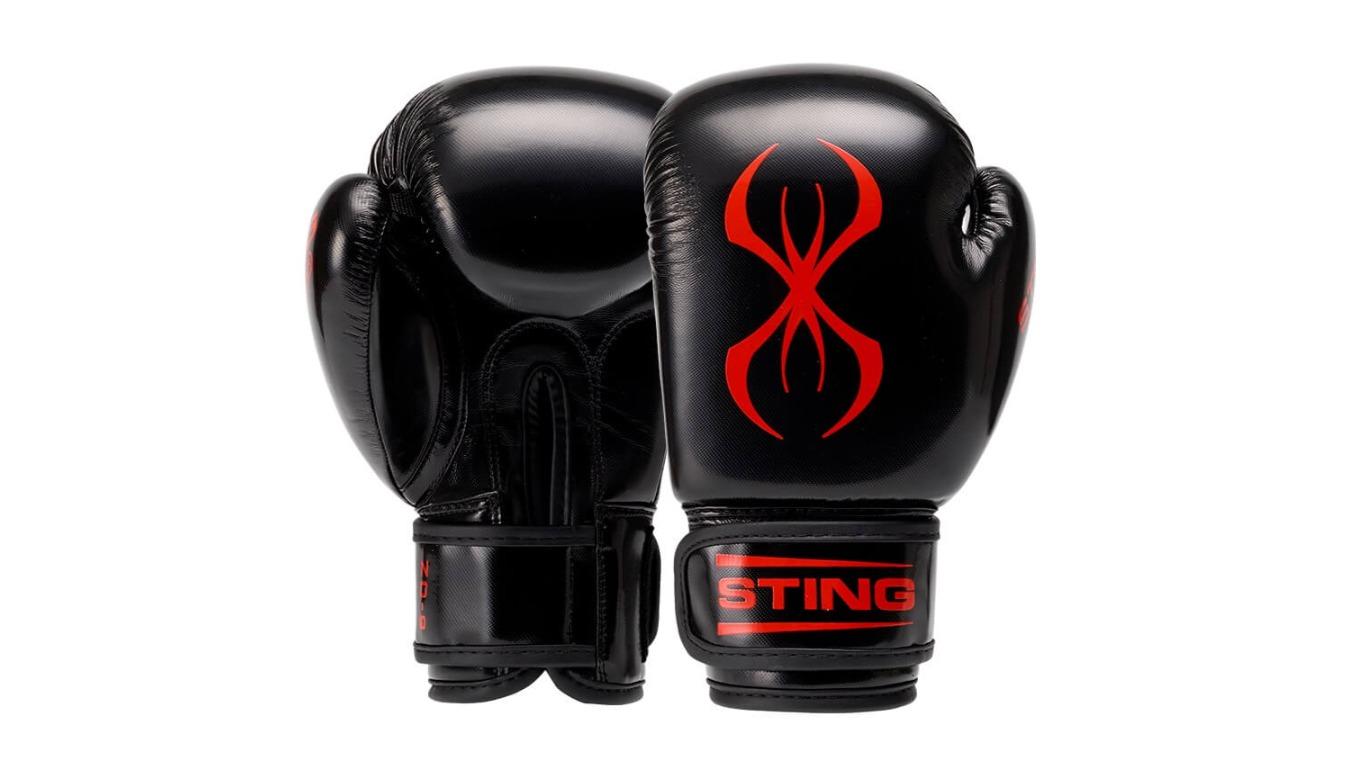 Sting 6oz Junior Kid Kickboxing Punch Gloves - Red