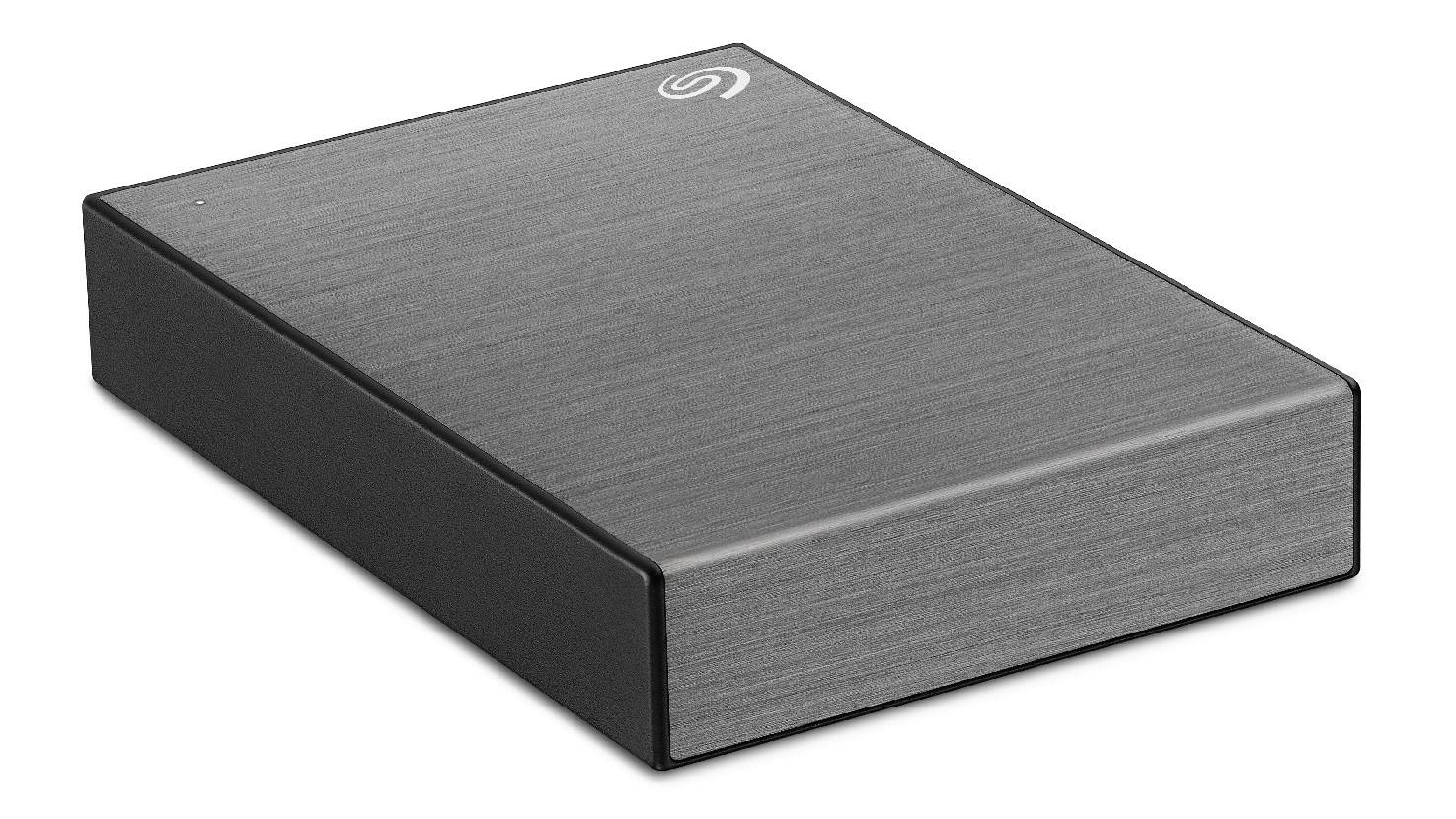 Seagate One Touch 4TB Portable Hard Drive with Password Protection Space Grey Harvey Norman