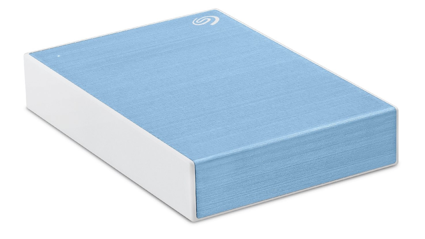Seagate One Touch 5TB Portable Hard Drive with Password Protection Light Blue Harvey Norman