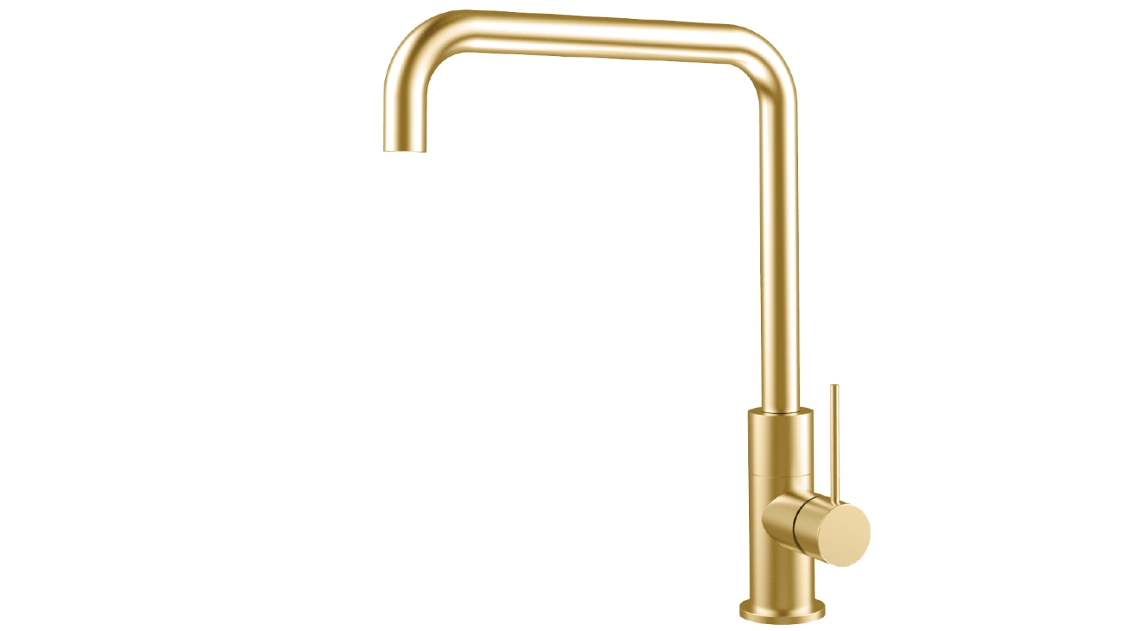 St George Bexley Square Kitchen Mixer - Brushed Brass