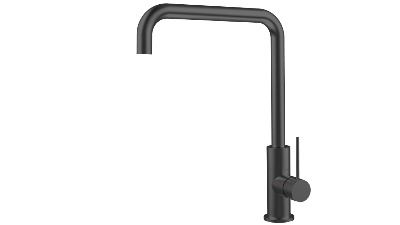St George Bexley Square Kitchen Mixer - Gloss Black