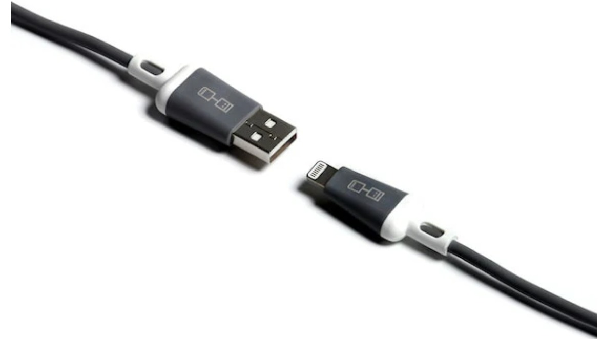STM 3m USB-A to Lightning Braided Cable - Grey