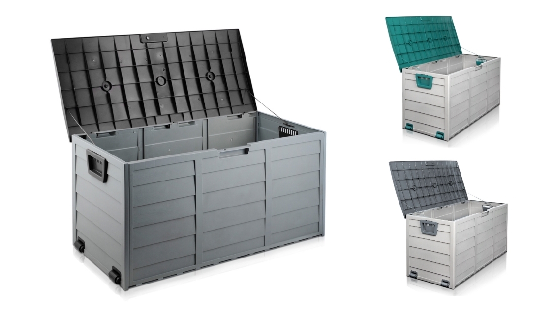 Giantz 290L Outdoor Storage Box Harvey Norman