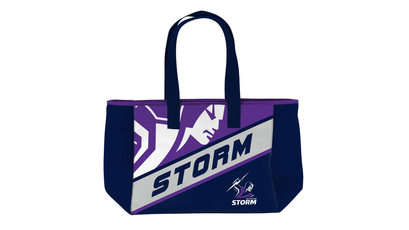 NRL Melbourne Storm Rugby League Zip Neoprene Carry Bag