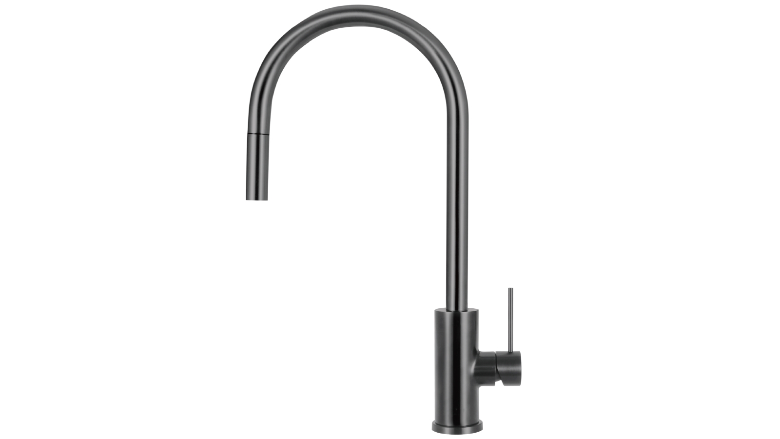 St George Bexley Pull-Out Kitchen Mixer - Gunmetal