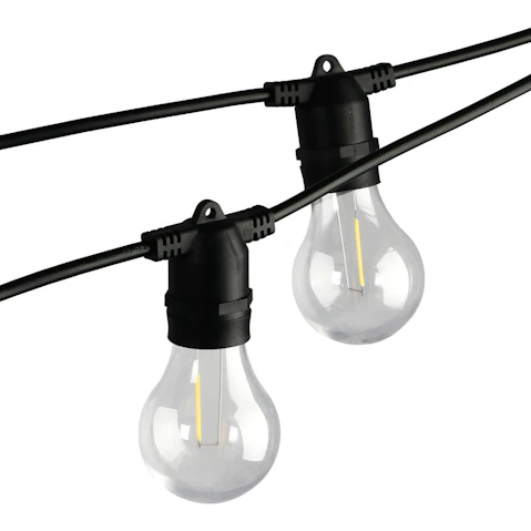 Mazam Waterproof A19 LED Festoon String Light