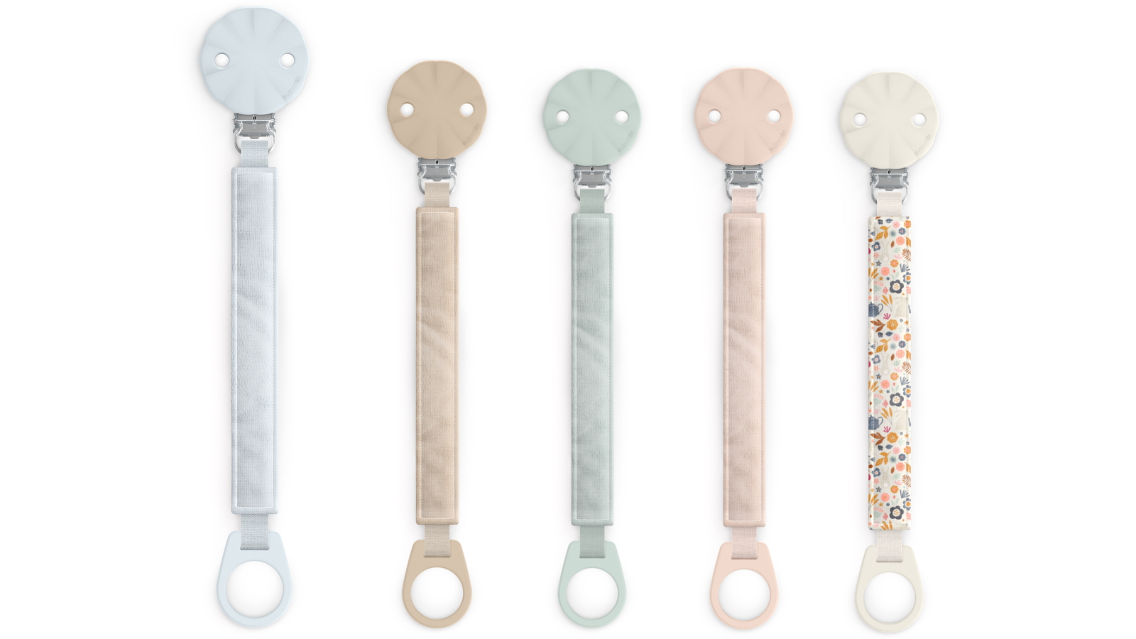Suavinex Wonderland Soother Clip with Ribbon