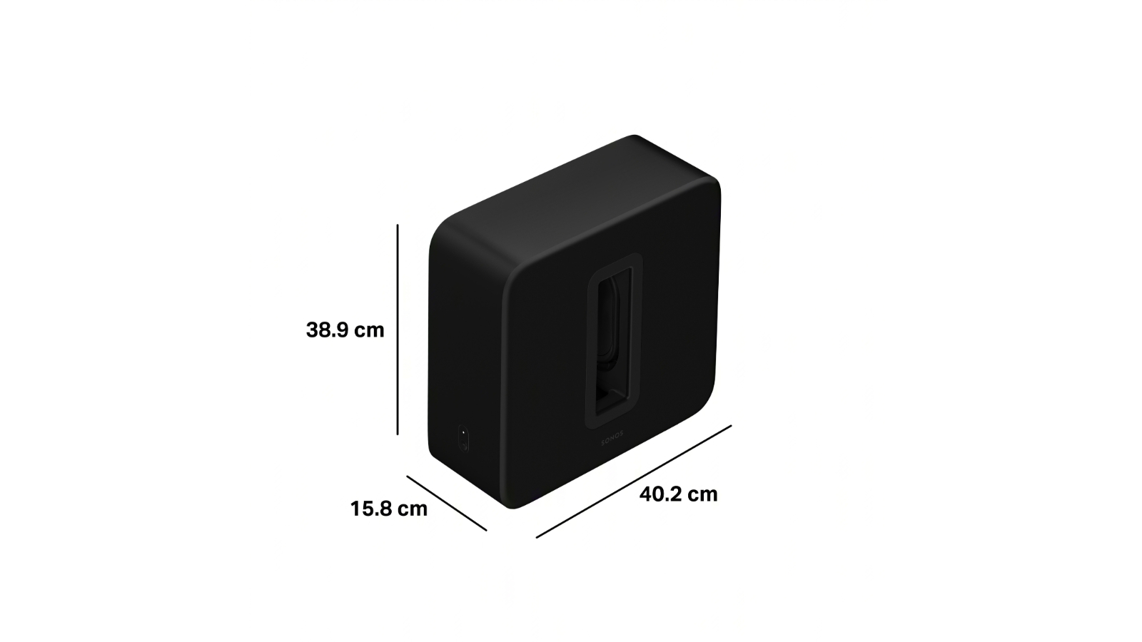 Sonos Sub Wireless Subwoofer Matte Black Harvey Norman