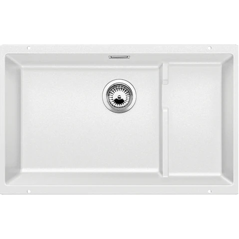 Blanco Silgranit Single Bowl Sink - White